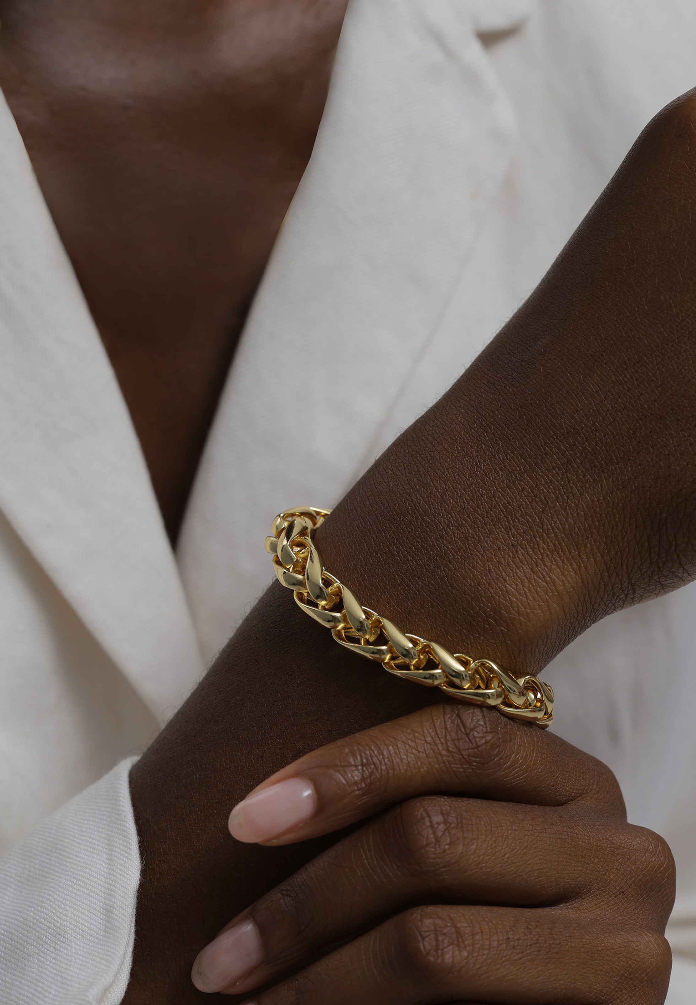 ELLI Armband in Goud: voorkant