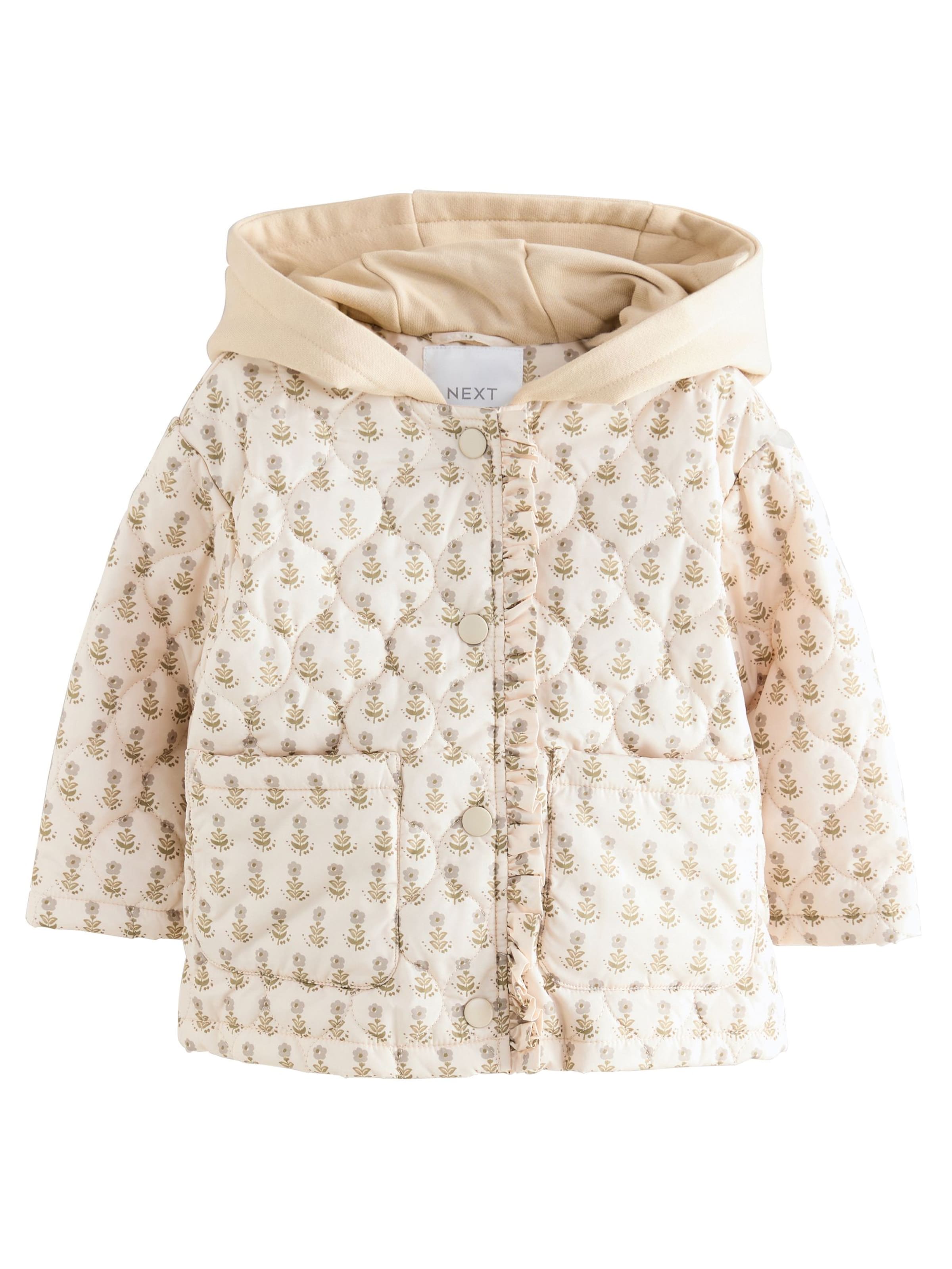 Next Kurtka zimowa w kolorze beżowy: przód