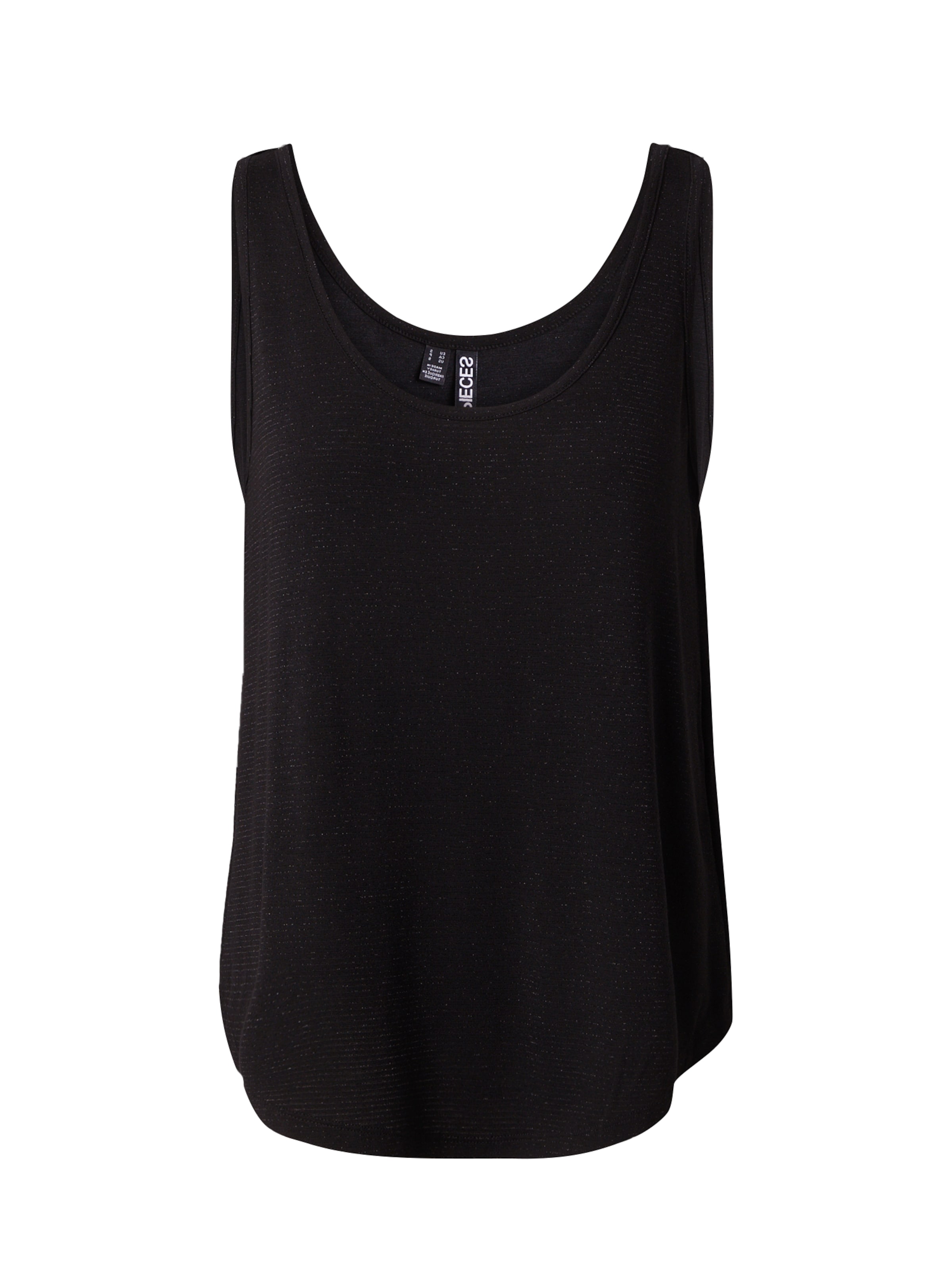 Haut &#x27;BILLO&#x27; PIECES en noir : devant