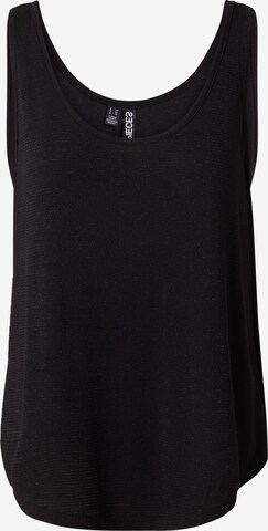 PIECES Top 'BILLO' in Black: front