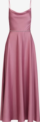 APART Βραδινό φόρεμα σε ροζ: μπροστά