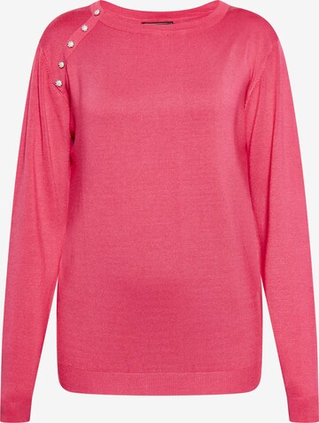 Pull-over faina en rose : devant