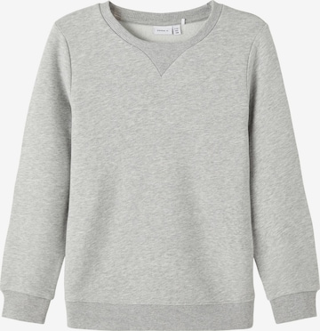 NAME ITSweater majica 'Leno' - siva boja: prednji dio