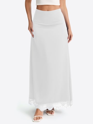 Jupe Imily Bela en blanc : devant