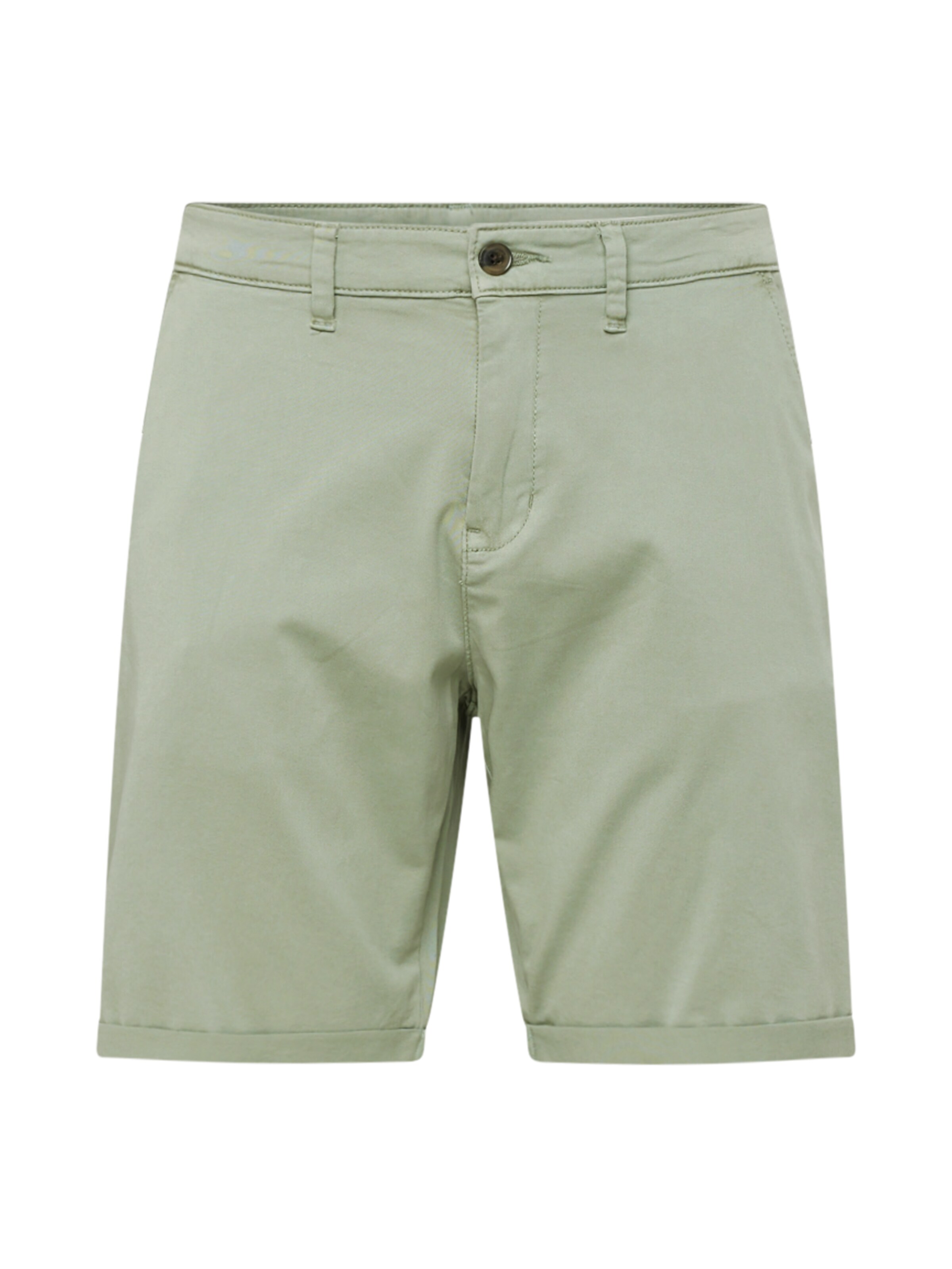 QS Regular Shorts in Grün: Vorderseite