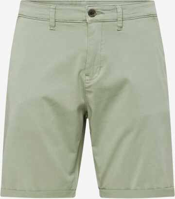QS Chino Pants in Green: front