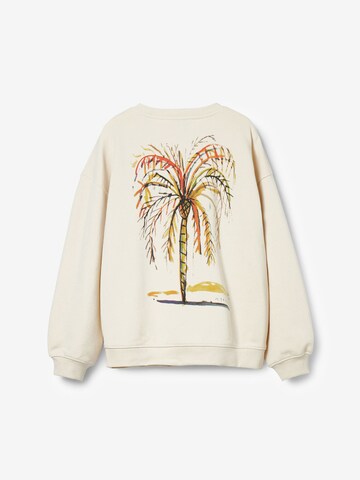 Desigual Sweatshirt in Beige