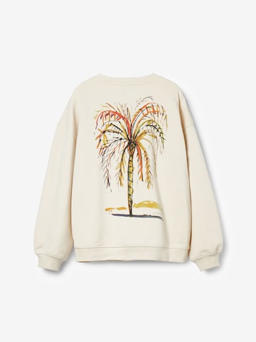 Desigual Sweatshirt in Beige