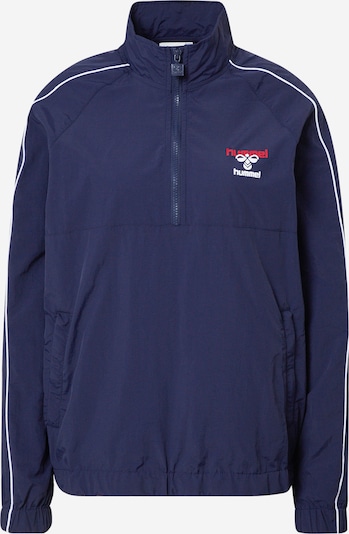 Hummel Athletic Jacket in marine blue / Red / White, Item view