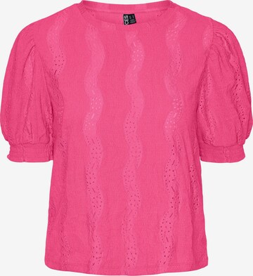 PIECES Blouse 'Layla' in Roze: voorkant