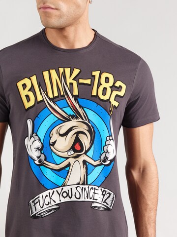 AMPLIFIED Paita 'Blink 182 Fuck You Since' värissä harmaa