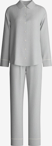 Pigiama 'Flannel Dreams' di CALIDA in grigio: frontale