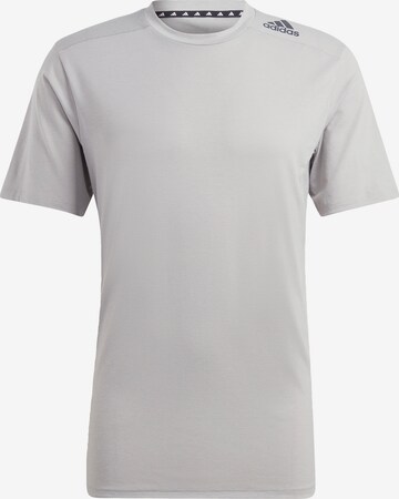 ADIDAS SPORTSWEAR Λειτουργικό μπλουζάκι 'Designed For Training' σε γκρι: μπροστά