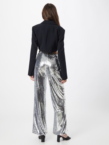 NA-KD Loose fit Pants in Silver