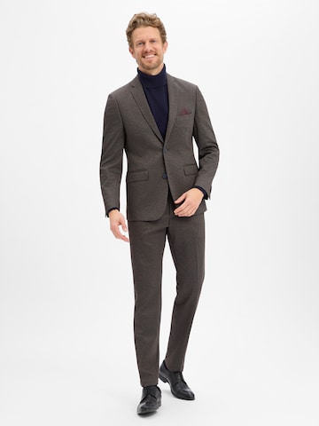 Finshley & Harding Regular Anzug in Grau: Vorderseite