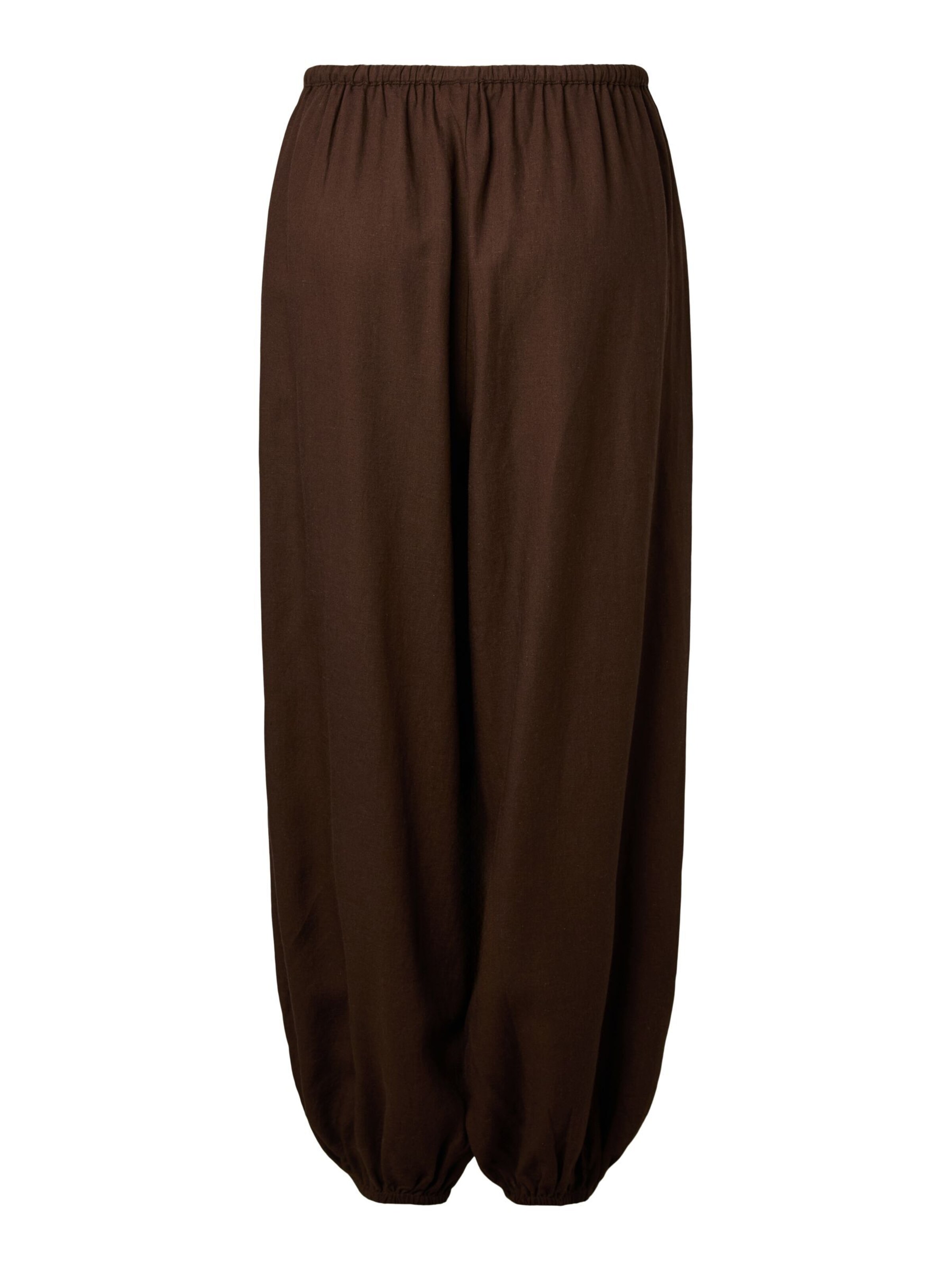 Tapered Pantaloni 'PCPia' di PIECES in marrone