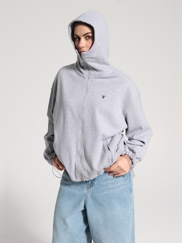 NOWIHT Sweatvest 'Sabine' in Grijs