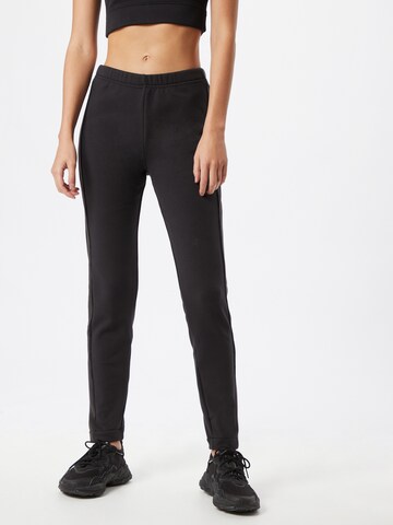 Skinny Pantalon de sport CMP en noir : devant