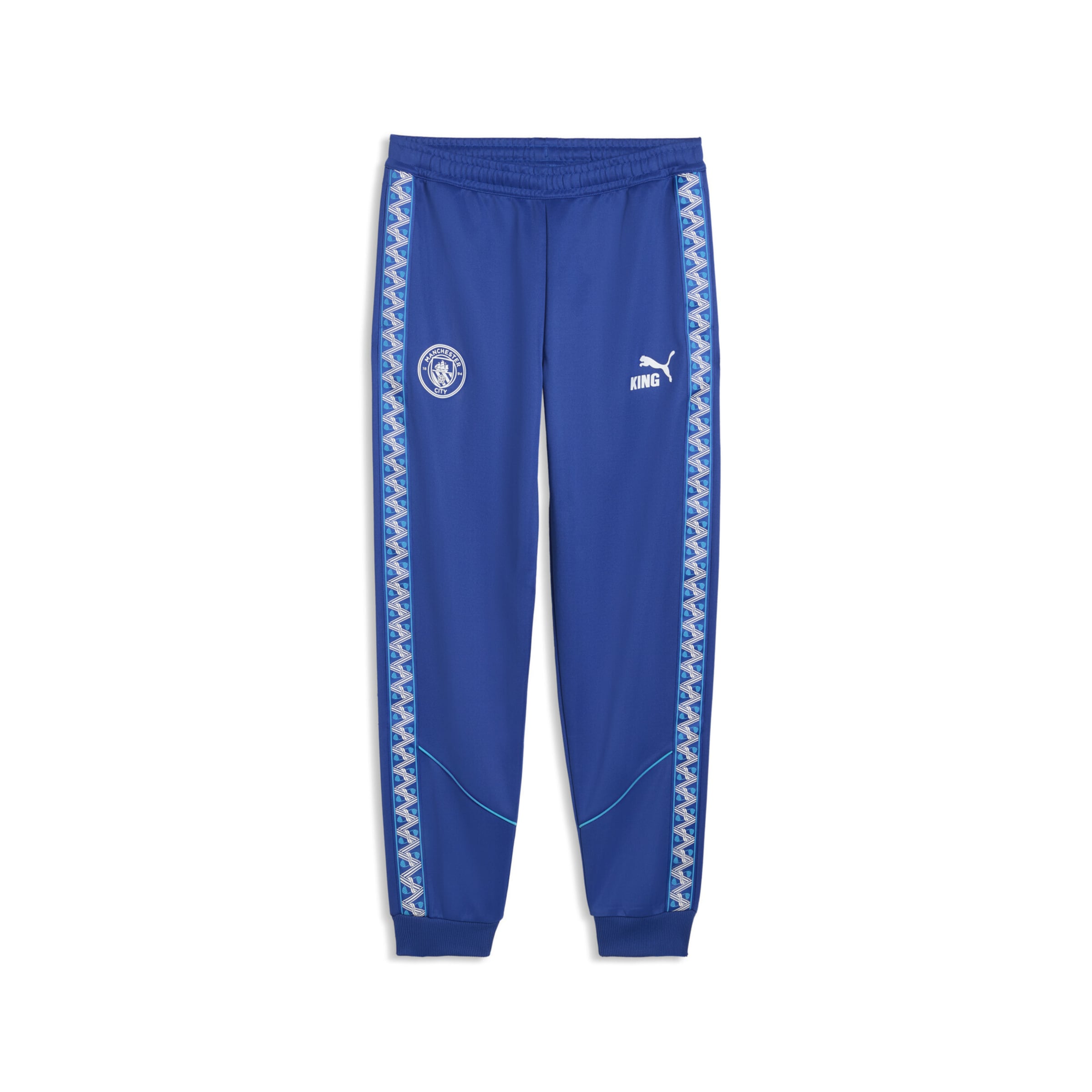 PUMA Hose in S/Regular in blau / royalblau / weiß, Produktansicht