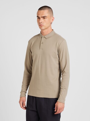 SELECTED HOMME Μπλουζάκι 'SLHTOULOUSE' σε γκρι: μπροστά