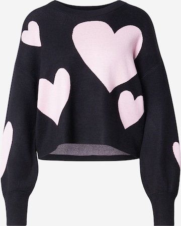 ONLY Sweater 'ONLMONTANA' in Black: front