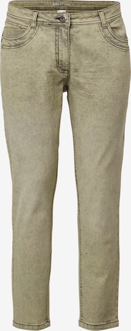 Angel of Style Slim fit Jeans in Yellow: front