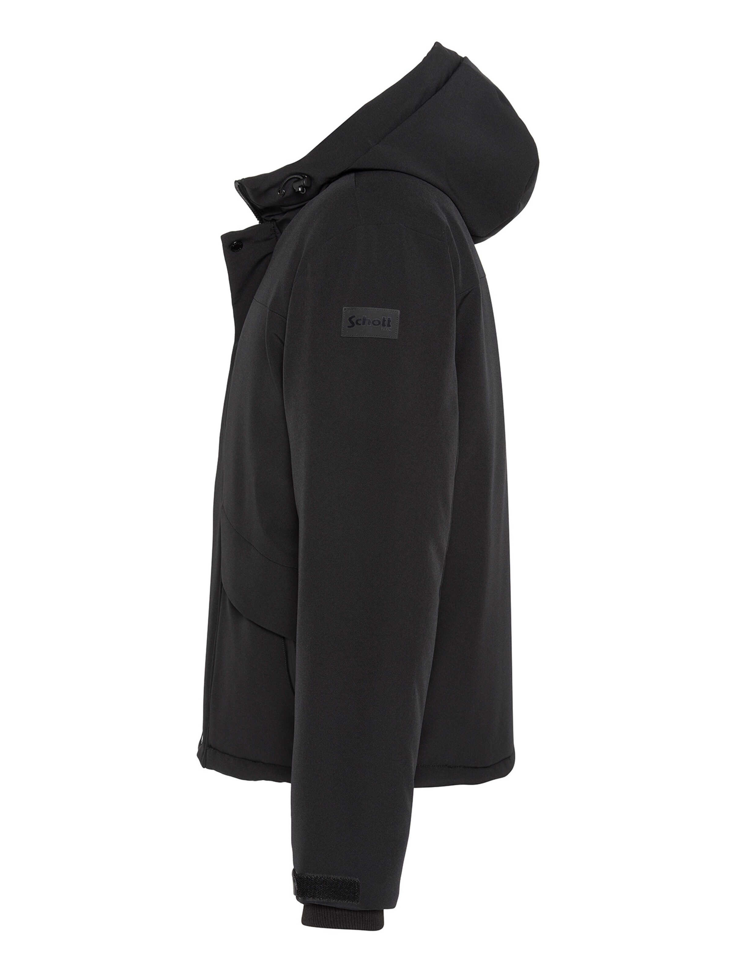 Veste mi-saison Schott NYC en noir
