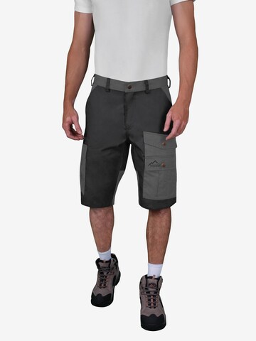 normani Regular Outdoor Pants 'Ahvaz' in Grey: front