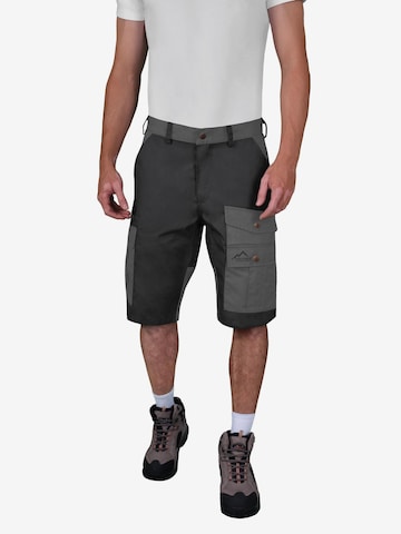 Regular Pantalon outdoor 'Ahvaz' normani en gris : devant