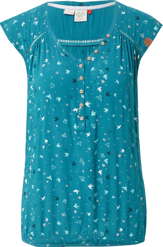 Ragwear Bluse 'SALTTY' in Navy Himmelblau CN7444 Ragwear Bluse 'SALTTY' in Navy Himmelblau CN7444