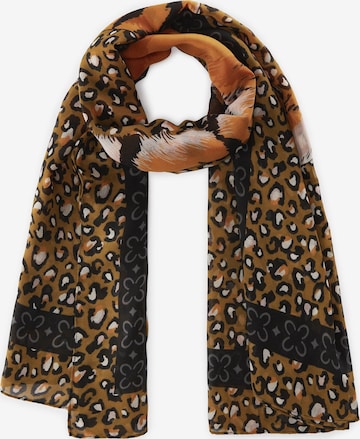 Écharpe CODELLO en marron : devant
