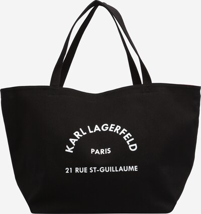 Karl Lagerfeld Shopper in de kleur Zwart / Wit, Productweergave