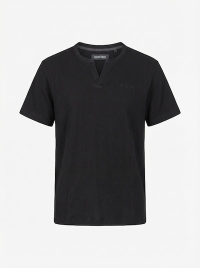 Tricou KOROSHI pe negru, Vizualizare produs