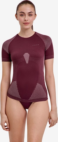 FALKE Base Layer in Red: front
