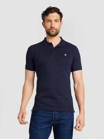 Calvin Klein Jeans Shirt in Blauw: voorkant