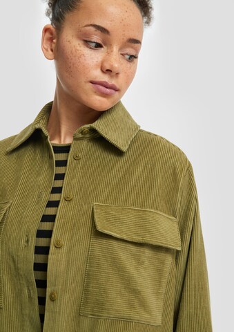 QS Bluse in Grün