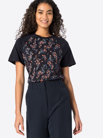 Ragwear T-Shirt 'MEENA' in Blau: Vorderseite