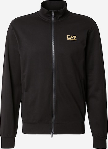 EA7 Emporio Armani Mikina – černá: přední strana