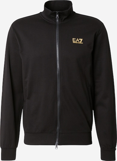 EA7 Emporio Armani Gornji dio trenirke u med / crna, Pregled proizvoda