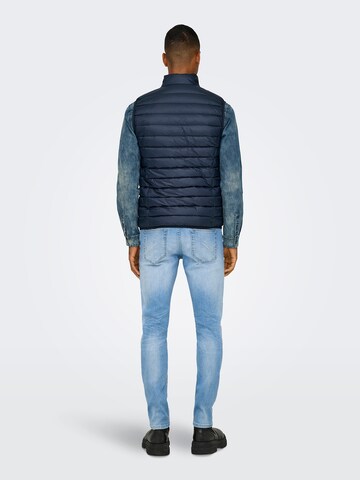 Gilet 'ONSGavin' Only & Sons en bleu
