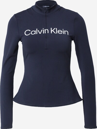 Calvin Klein Sport Camiseta funcional en negro / blanco, Vista del producto