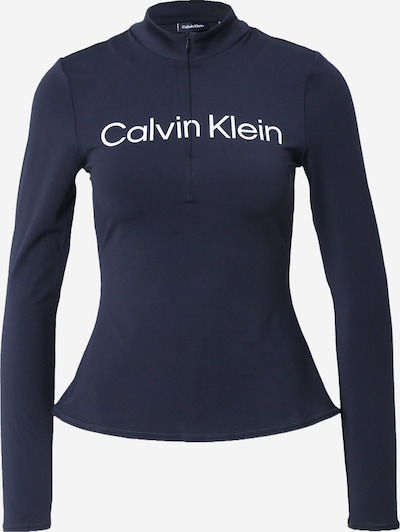 Calvin Klein Sport T-shirt fonctionnel en noir / blanc, Vue avec produit