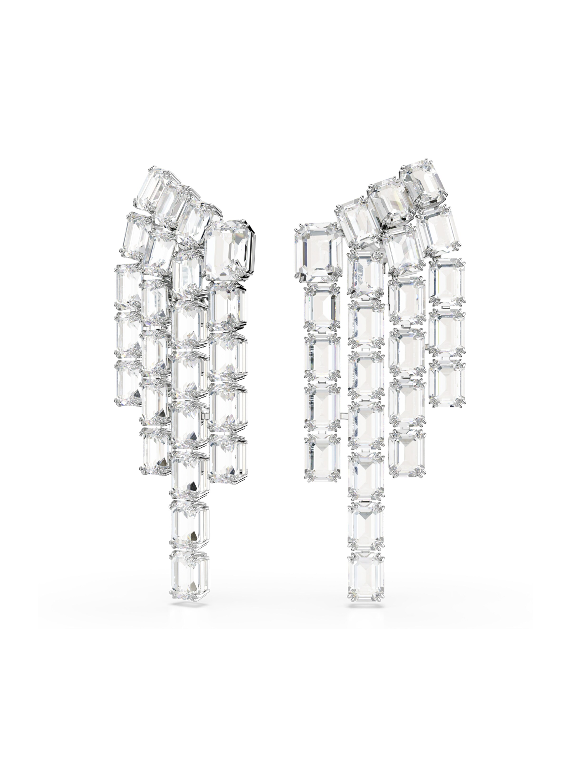 Boucles d'oreilles 'Millenia' Swarovski en argent