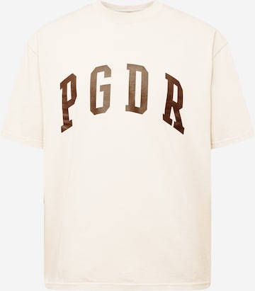 Pegador T-shirt 'LAYTON' i beige: framsida