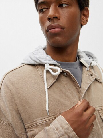 Pull&Bear Jacke in Beige