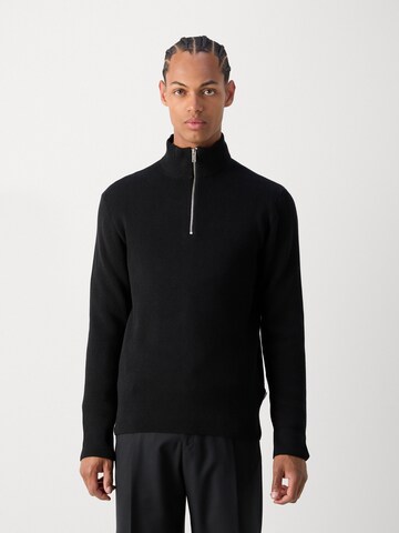 LindberghPulover - crna boja: prednji dio