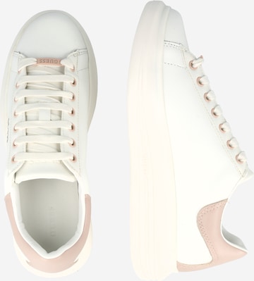 Sneaker bassa 'Salerno' di GUESS in bianco