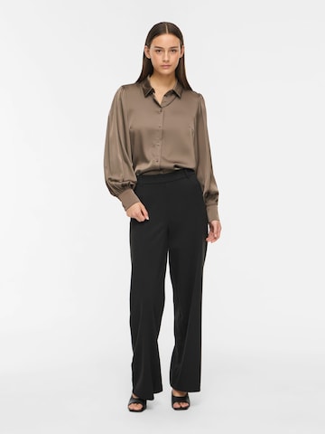 VILA Bluse 'VIEnna Ravenna' in Braun