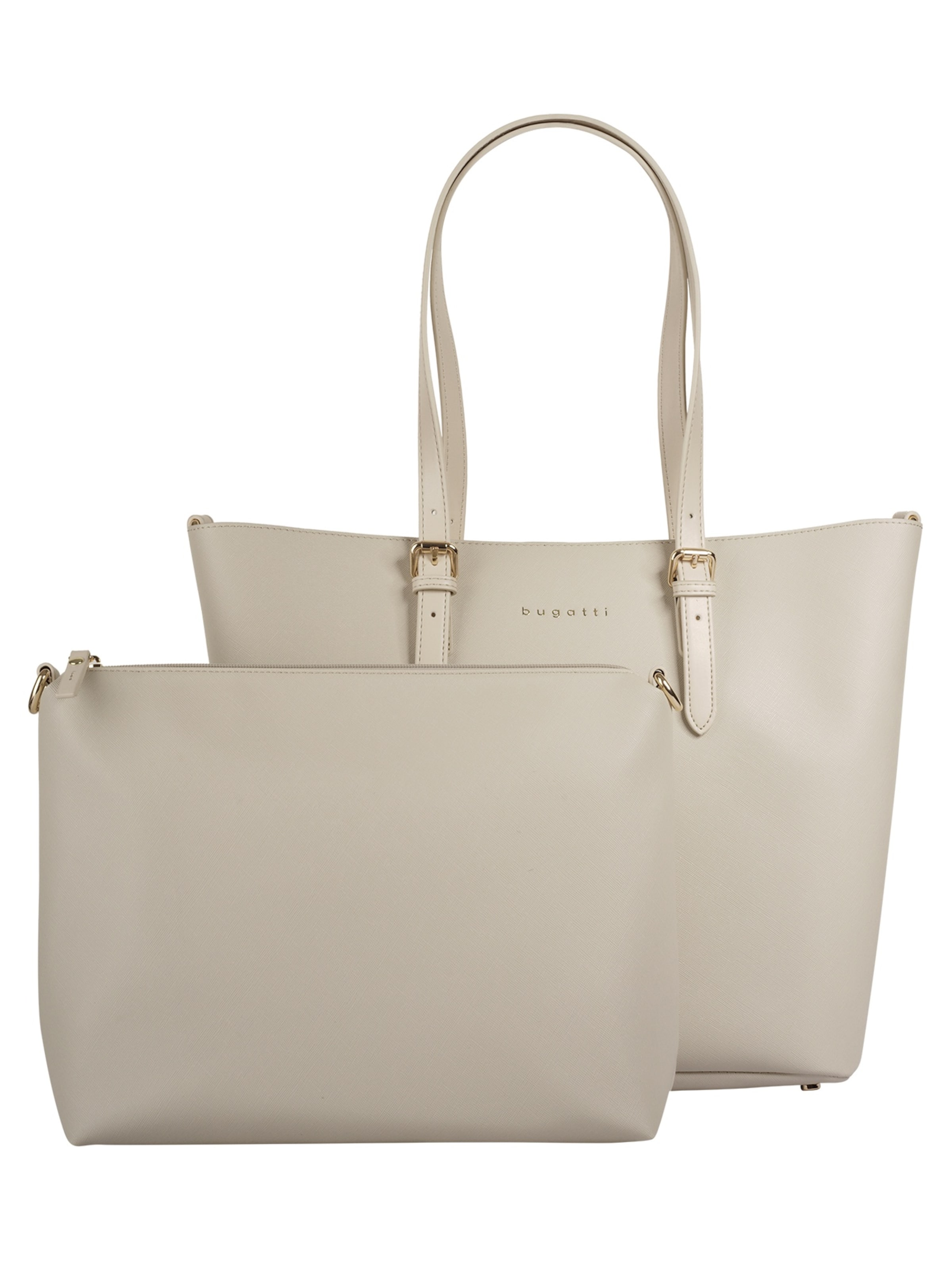 bugatti Shopper 'ELLA SAFFIANO' in Beige