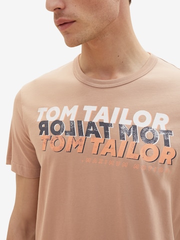 TOM TAILOR Bluser & t-shirts i brun